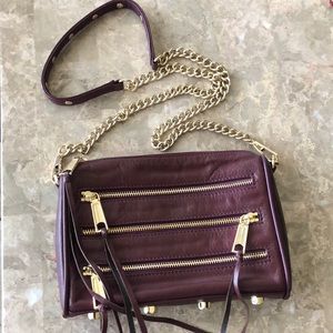 Rebecca Minkoff mini 5 zip crossbody